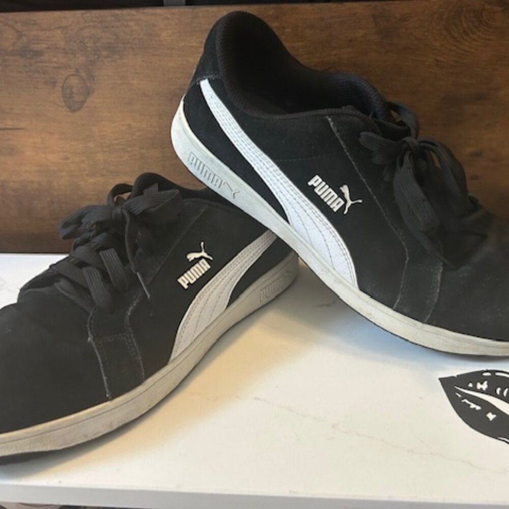 Puma Men's Composite Toe Suede Wedge Sole Work Shoe